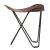 CUERODESIGN Hocker Flying Pampa Goose Chocolate #1