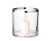 EDZARD Windlicht Molly Platinglas Höhe 18 cm Ø 18 cm #1