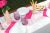 Husse Tischdecke von ROMODO für Biertischgarnituren mit Dekoset Watercolours #5