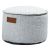 SACKit Sitzhocker rund RETROit Cobana DRUM White In- und Outdoor #1