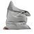 SACKit Sitzkissen SQUAREit Cobana JUNIOR Sand Melange In- und Outdoor #1
