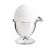 Sonja Quandt Eierbecher Egg mit Küken 5cm #1