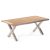 SonnenPartner Ausziehtisch SPECTRA Edelstahl natur #1
