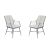 SonnenPartner Stapelsessel YALE 2er Set silbergrau #1
