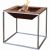 SvenskaV Design Grillstelle CUBE Corten eckig #1