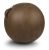 VLUV VEEL Lederimitat-Sitzball 60-65cm Cognac #1