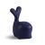 Werkwaardig Hocker Whale Chair navyblau #1