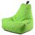 b-bag extreme lounging Sitzsack mighty-b Lime - Quilted In & Outdoor #1