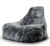 b-bag extreme lounging Sitzsack mighty-b Sheepskin FUR Grey #1