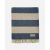 eskimo Decke Stripes Streifen marine beige #1