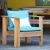 jankurtz Auflage Loungesessel BATTEN marineblau #1