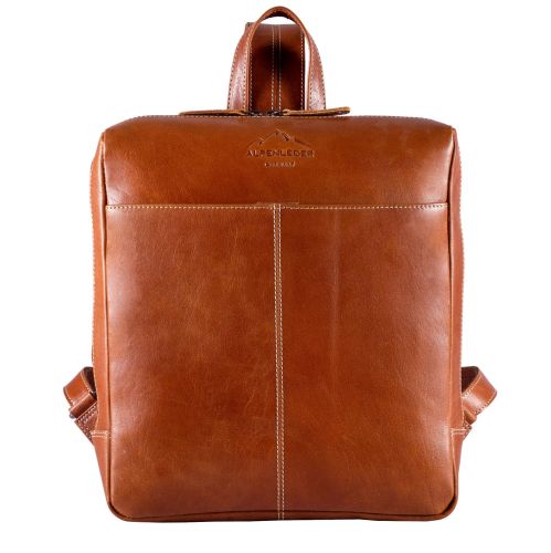 ALPENLEDER Rucksack MERAN cognac