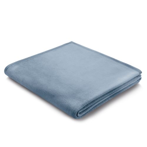 Biederlack Wohndecke Pure Cotton Hellblau 150x200cm