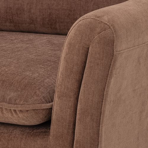 Bloomingville Loungesessel Paseo braun Wohnzimmersessel skandinavisches Design
