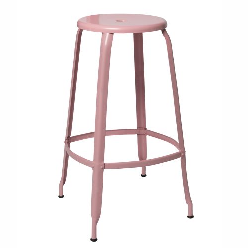 CHAISES Nicolle Barhocker hellrosa