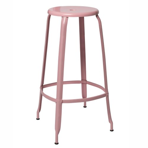 CHAISES Nicolle Barhocker hellrosa