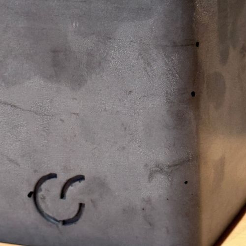 CS-Beton Tischfeuer SMART dunkelgrau 10 cm eckig Deko für den In- und Outdoorbereich