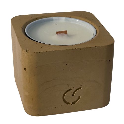 CS-Beton Tischfeuer VARIO ODORE 2er Set ocker