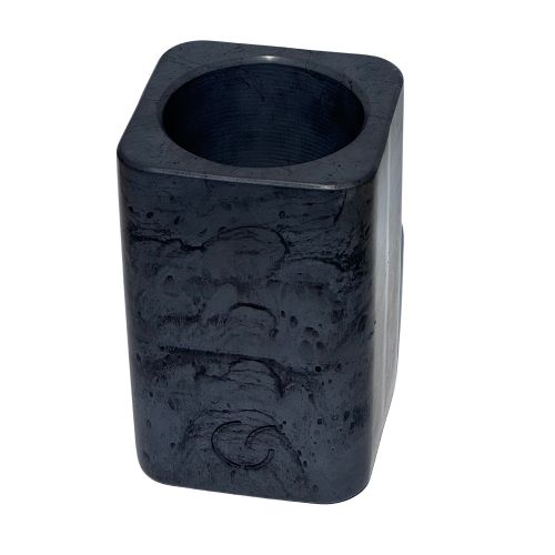 CS-Beton Weinkühler dunkelgrau eckig