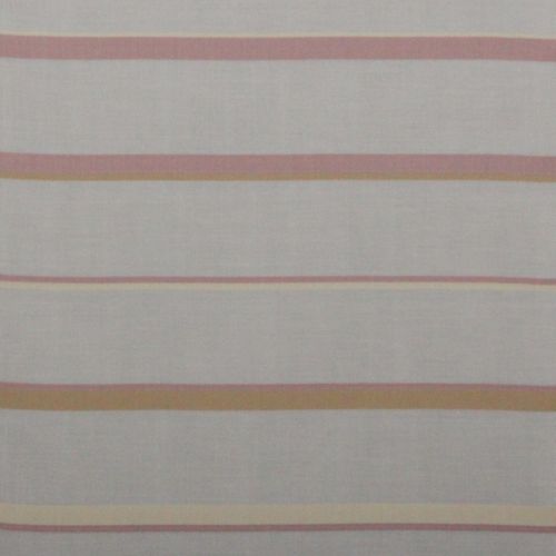 Colorado Transparent Store Querstreifen 100% PES rosa beige B:148cm 