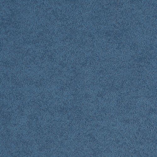 Dekostoff Vorhangstoff Brest mittelblau Breite 145cm blickdicht