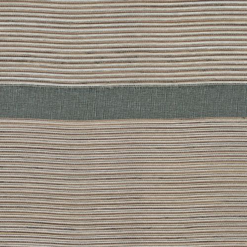 Dekostoff Vorhangstoff Tennessee Querstreifen braun Breite 150cm halbtransparent 