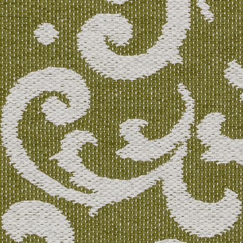 Horredsmattan Teppich Barock Green für Innen und Aussen Made in Sweden since 1956 Hohe UV-Beständigkeit Pflegeleicht