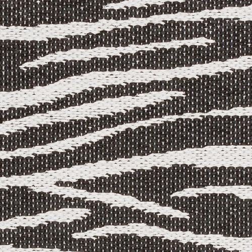 Horredsmattan Teppich Zebra Black für Innen und Aussen Made in Sweden since 1956 UV-Beständig