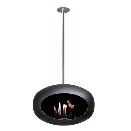 Le Feu Sky Bioethanol Kamin, hängend Schwarz 175cm,