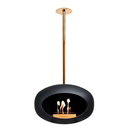 Le Feu Sky Bioethanol Kamin, hängend Schwarz 175cm,