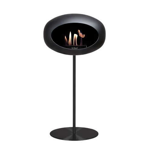 Le Feu Steel Bioethanol Kamin, stehend Schwarz 115cm,