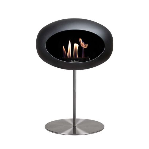 Le Feu Steel Bioethanol Kamin, stehend Schwarz 85cm,