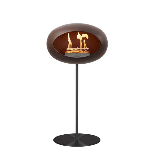 Le Feu Steel Bioethanol Kamin, stehend mocca 115cm,