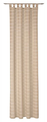 NEUTEX Schlaufenschal Schlaufengardine EVORA 245x140 cm taupe