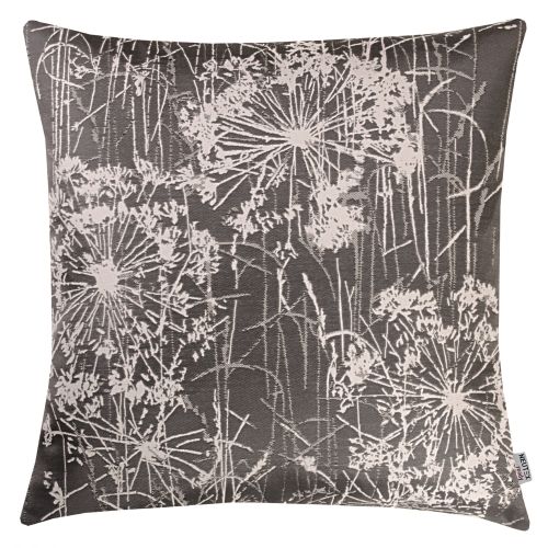 NEUTEX Wendekissenhülle FIORETTO Pusteblume 48x48 cm grau 