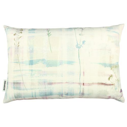 ROMODO Kissen Eppendorf 40 x 60 cm Druck Gräser Pastell blau lila rose