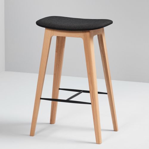 SACKit Nordic Barhocker Eiche black Höhe 68cm