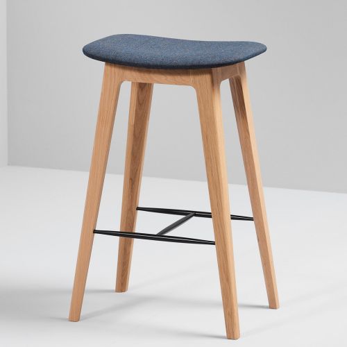 SACKit Nordic Barhocker Eiche deep blue Höhe 68cm – ROMODO