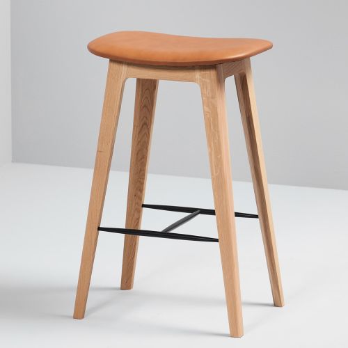 SACKit Nordic Barhocker Eiche ultra brandy Höhe 73cm