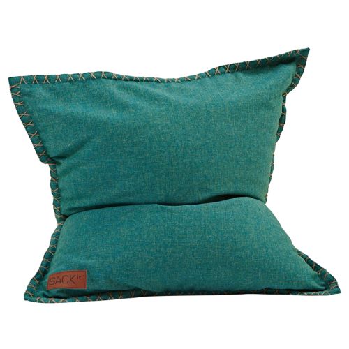 SACKit Sitzkissen SQUAREit Cobana JUNIOR Petrol Melange In- und Outdoor