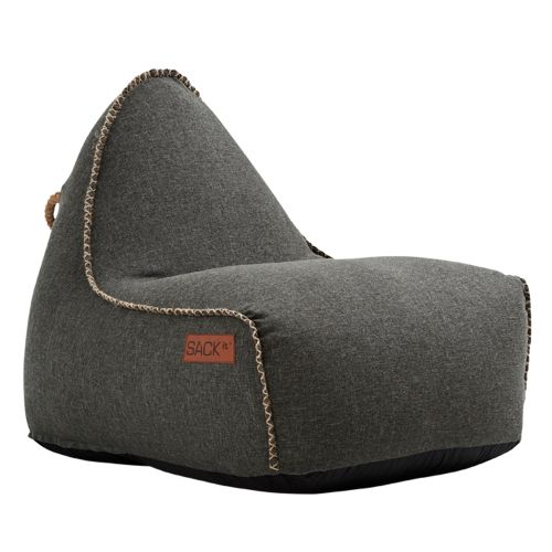 SACKit Sitzsack RETROit Cobana Grey In- und Outdoor