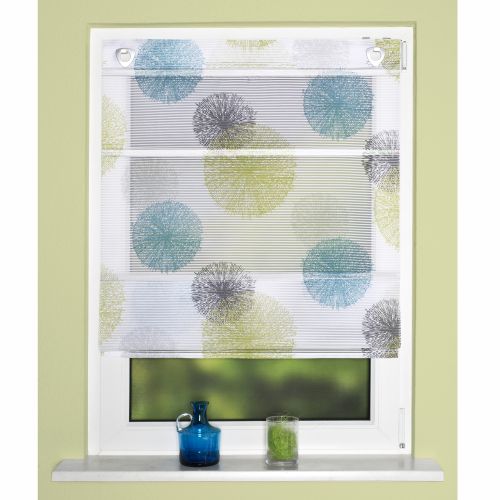 Schmidtgard Magnetrollo blau grün Breite 100cm