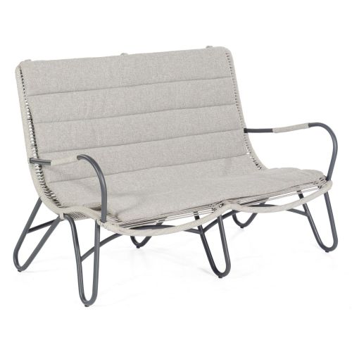 SonnenPartner Loungesofa CHARITE silbergrau