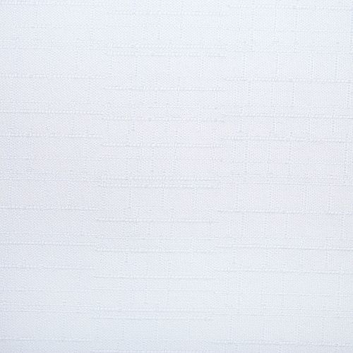 Tischdecke Leinenoptik mit Fleckschutz weiß 80x80cm