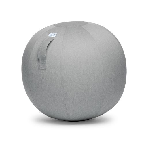 VLUV LEIV ergonomischer Sitzball 60-65cm Silver