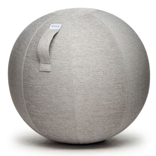 VLUV STOV Sitzball aus Möbelstoff 60-65cm Concrete