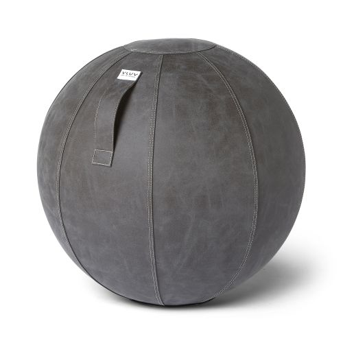 VLUV Sitzball BOL VEGA Kunstleder Dark Grey 65cm