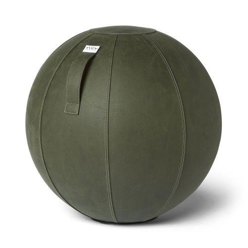 VLUV Sitzball BOL VEGA Kunstleder Moss 65cm