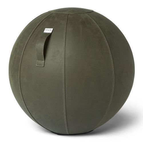 VLUV Sitzball BOL VEGA Kunstleder Moss 75cm