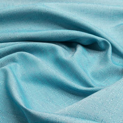 Vorhangstoff Dekostoff Betim Uni hellblau Breite 144cm